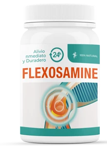Flexosamine complemento articular fitoterápico — fórmula con UC-II y ácido hialurónico oral para movilidad articular de adultos guatemaltecos