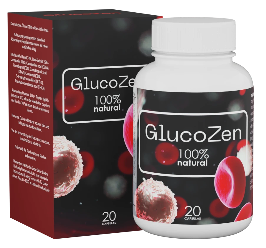 GlucoZen complemento metabólico 100% natural — apoyo de glucosa, saciedad postprandial y defensa antioxidante para adultos guatemaltecos
