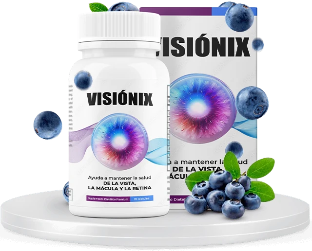 Visionix complemento nutricional ocular — nutrición de la mácula, antocianinas del mirtilo y soporte antioxidante para adultos guatemaltecos frente a pantallas
